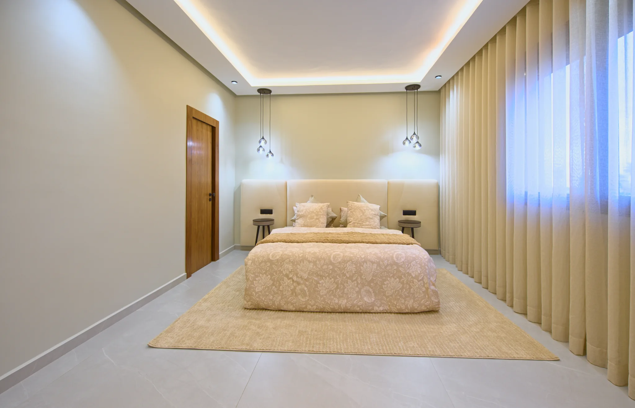Bedroom double at Villa Sheherazade