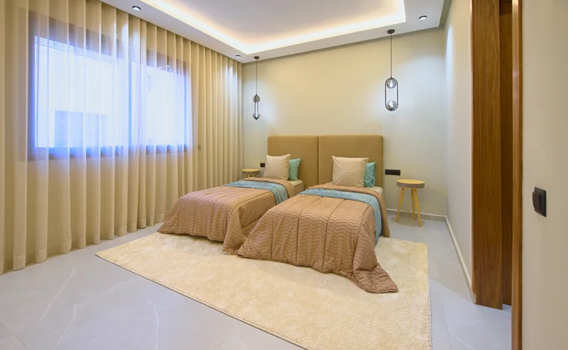 Chambre 1 · Vue de la chambre · Premier étage
