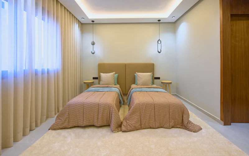 Chambre 1 · Vue de la chambre · Premier étage