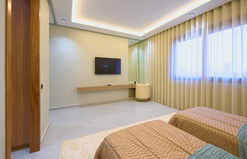 Chambre 1 · Vue de la chambre · Premier étage
