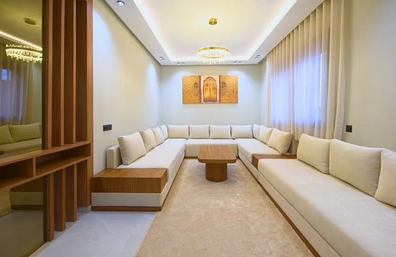 Moroccan salon · Ground floor