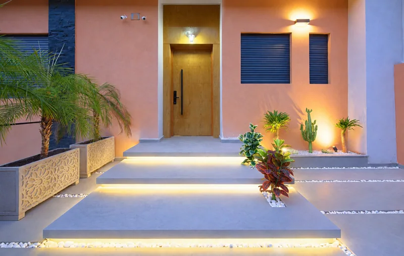 Entrance & stairs · Ground floor