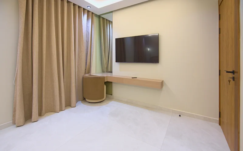 Chambre 5 · Vue de la chambre · Sous-sol · −1